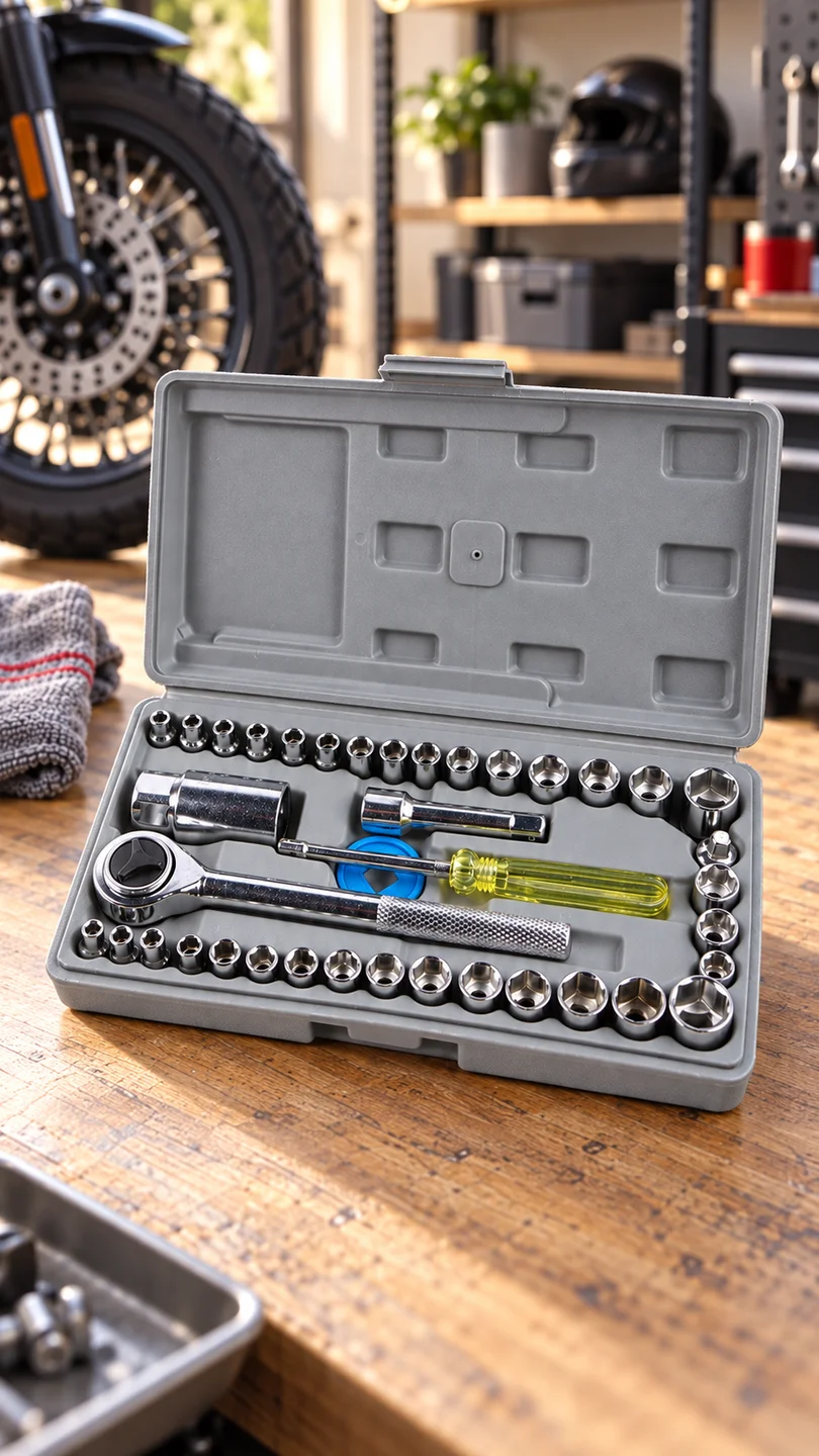 40-piece socket & ratchet set — product detail panel 2