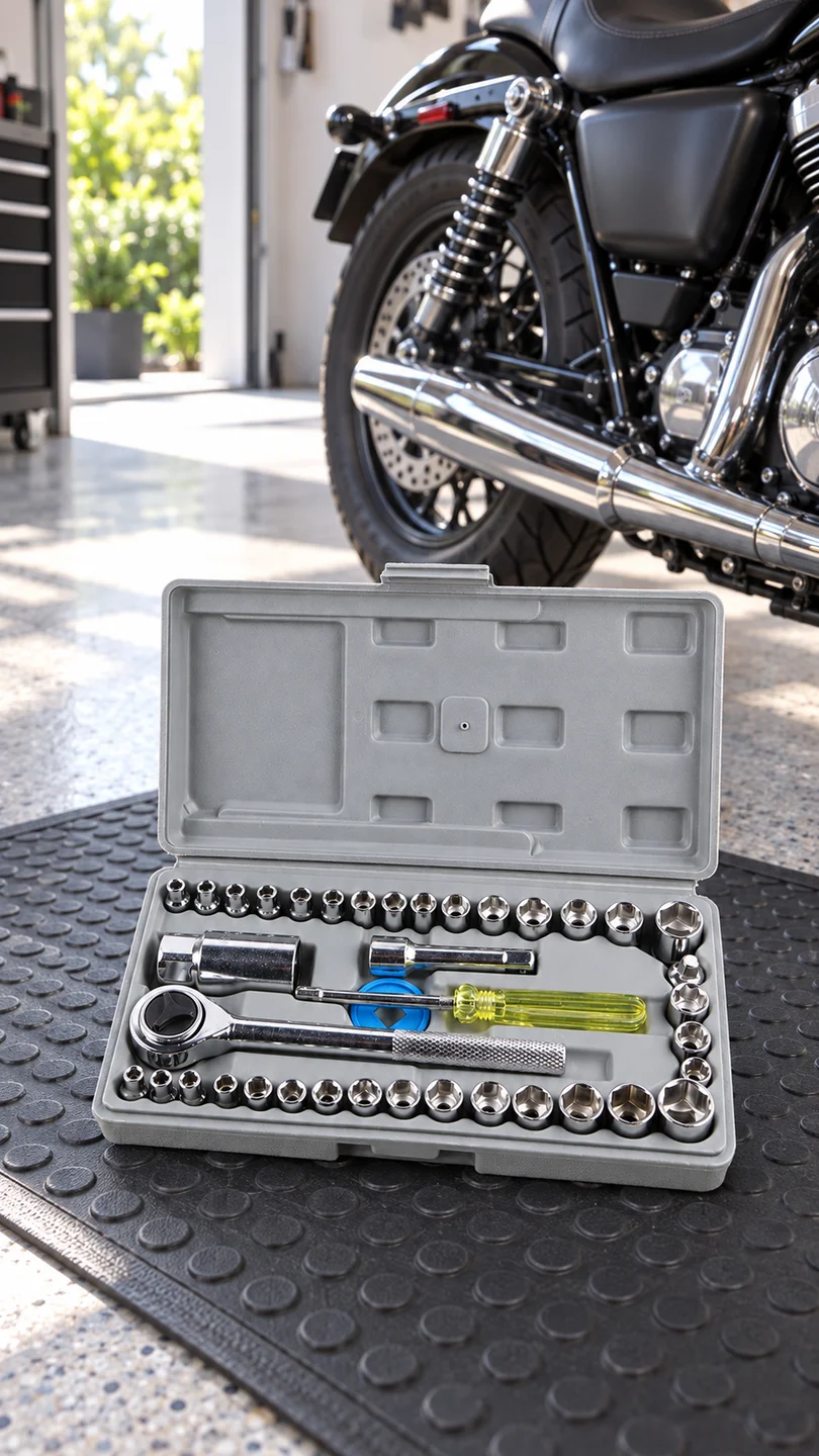 40-piece socket & ratchet set — product detail panel 5