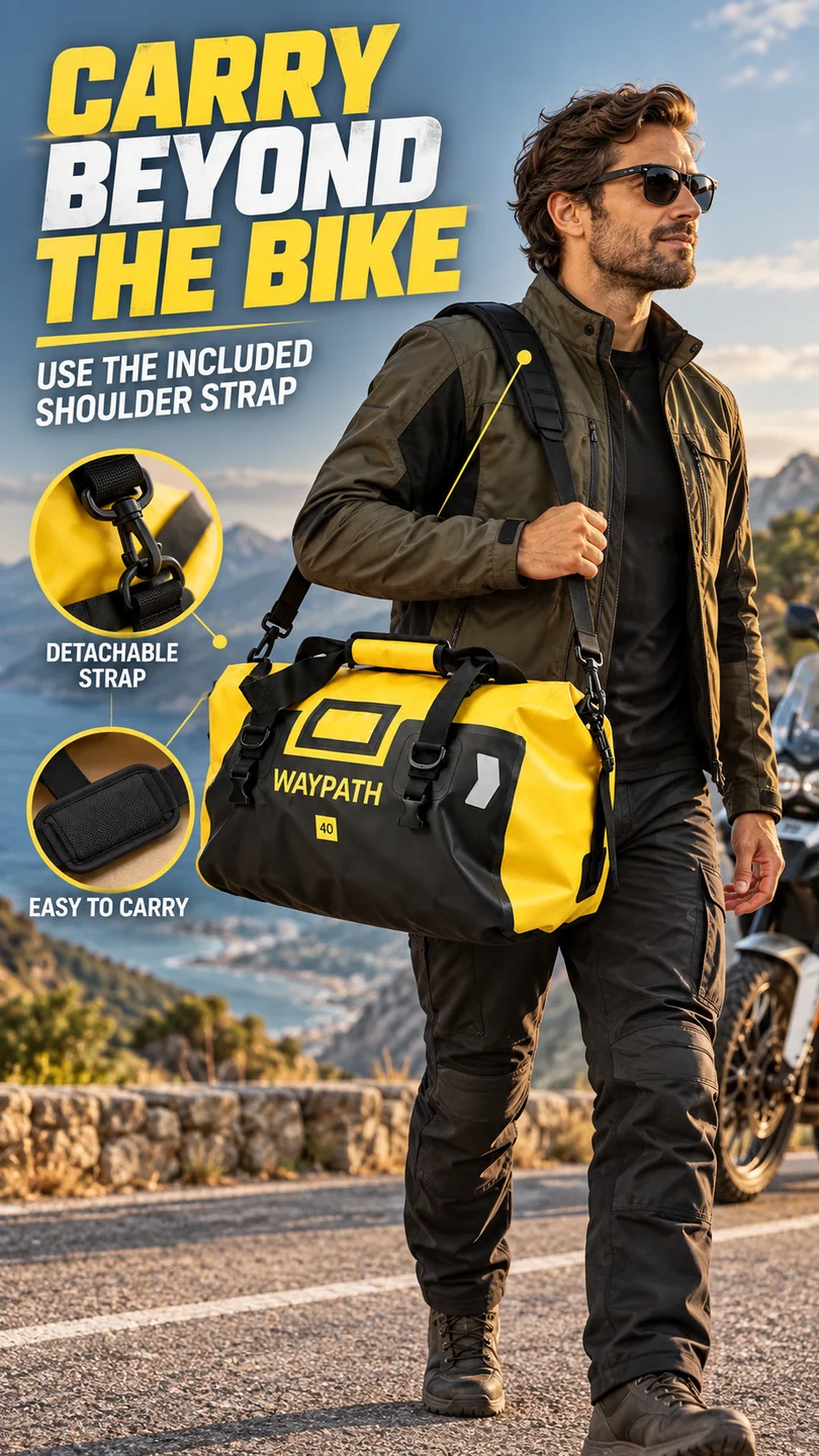 PVC adventure tail duffel — product detail panel 6