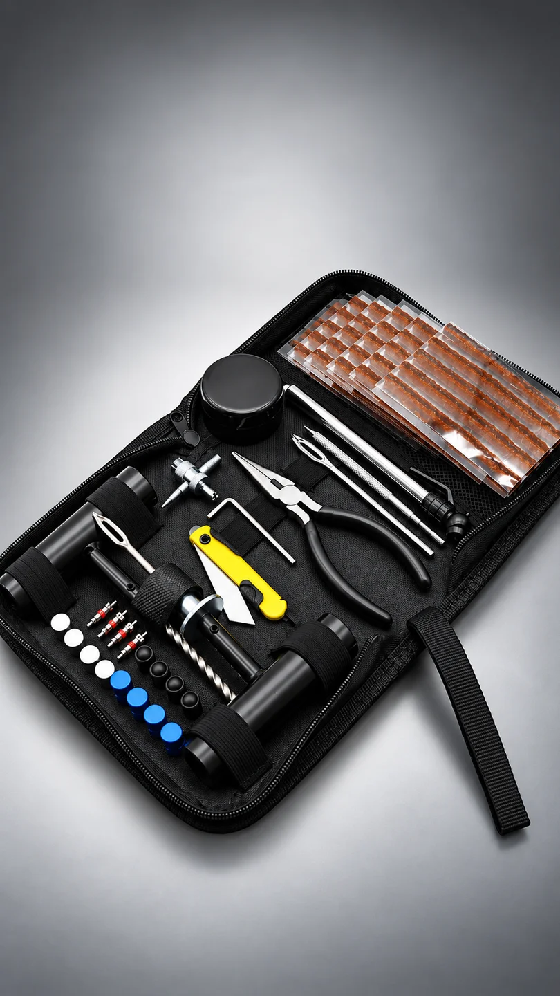 57-piece tubeless repair kit — product detail panel 1