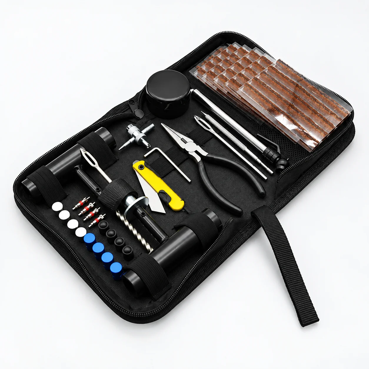 57-piece tubeless repair kit