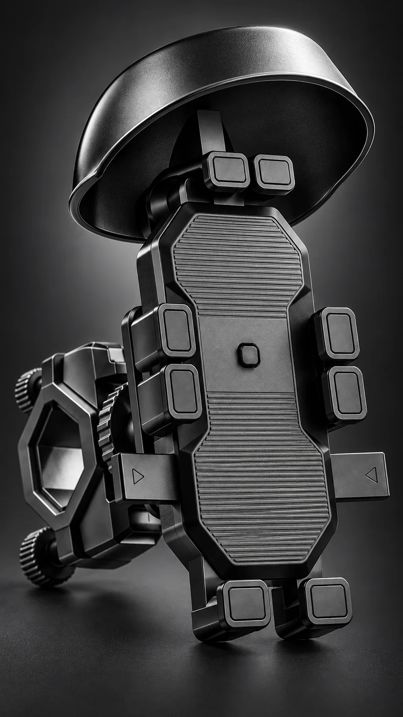 Shielded phone holder — product detail panel 3