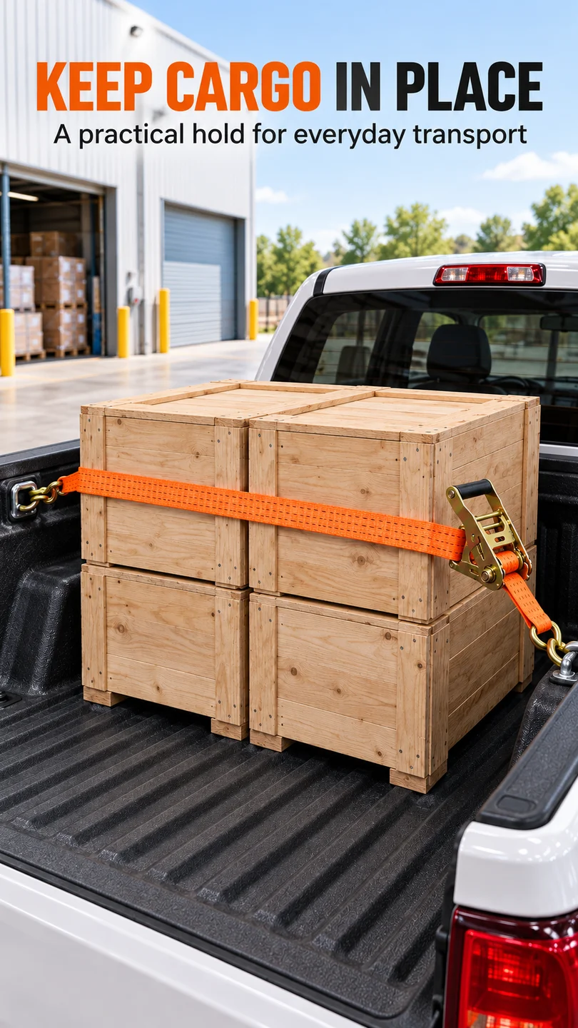 Ratchet cargo tie-down — product detail panel 2