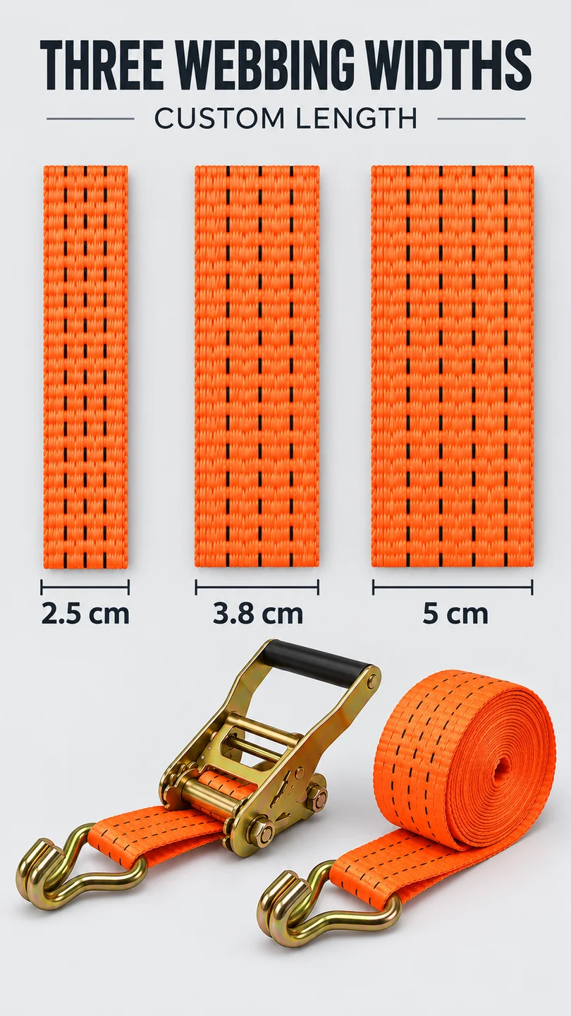 Ratchet cargo tie-down — product detail panel 4
