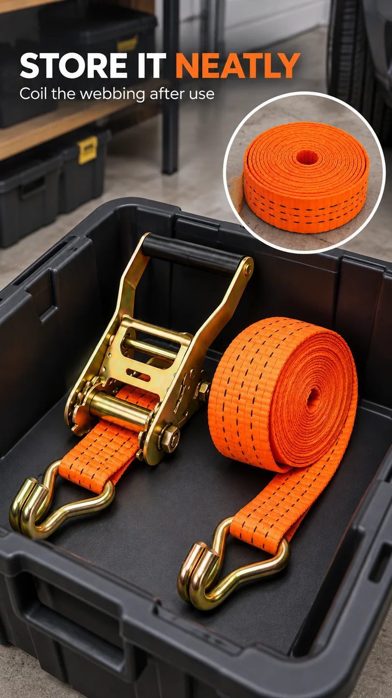 Ratchet cargo tie-down — product detail panel 6