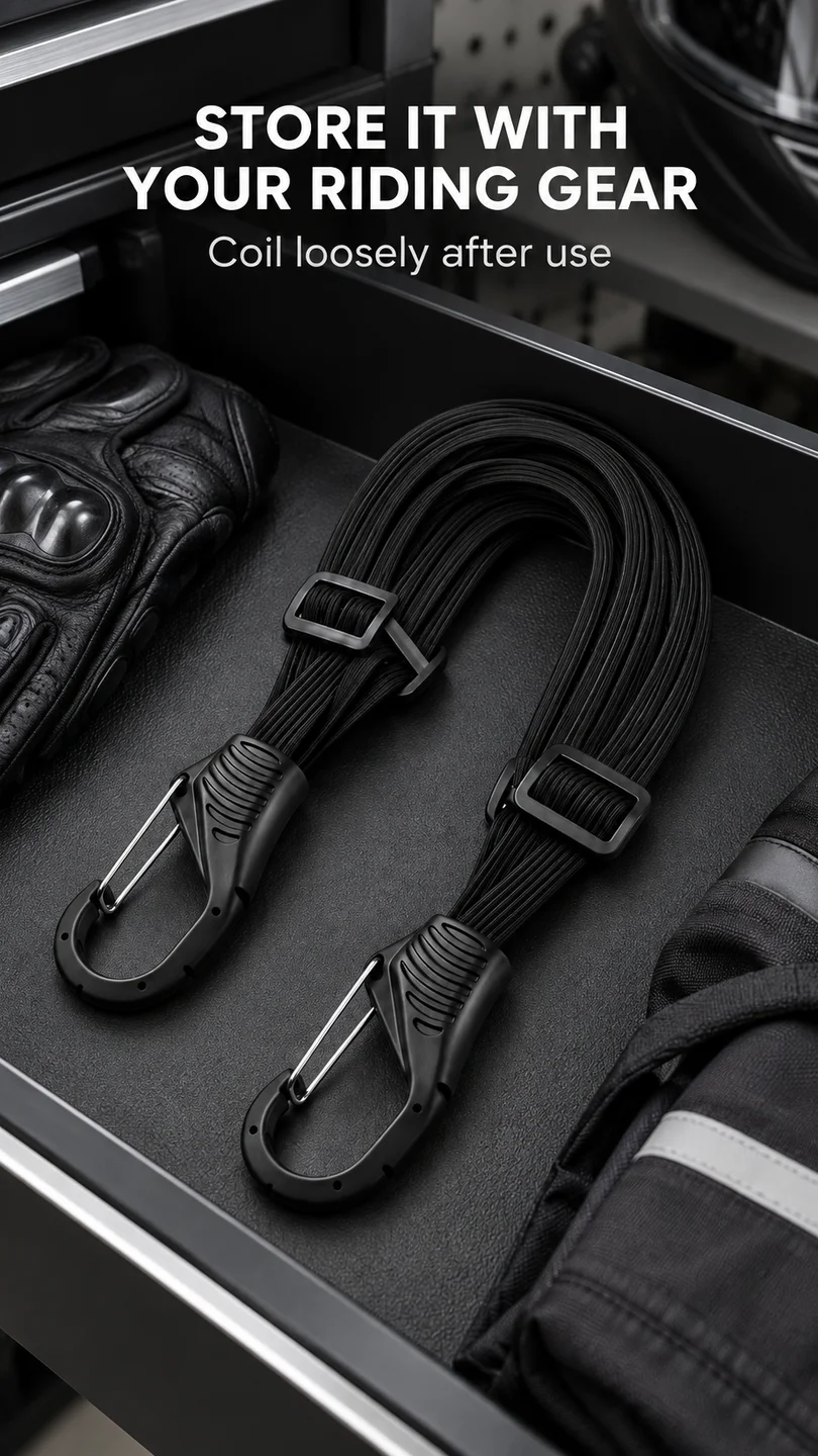 Four-strand helmet strap — product detail panel 6