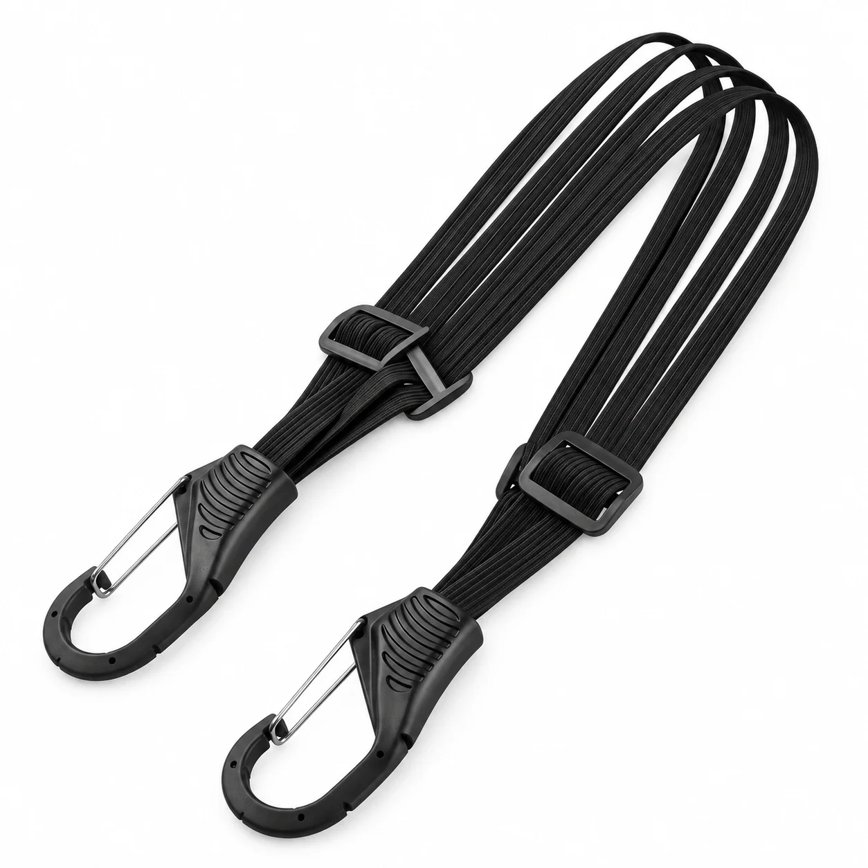Four-strand helmet strap