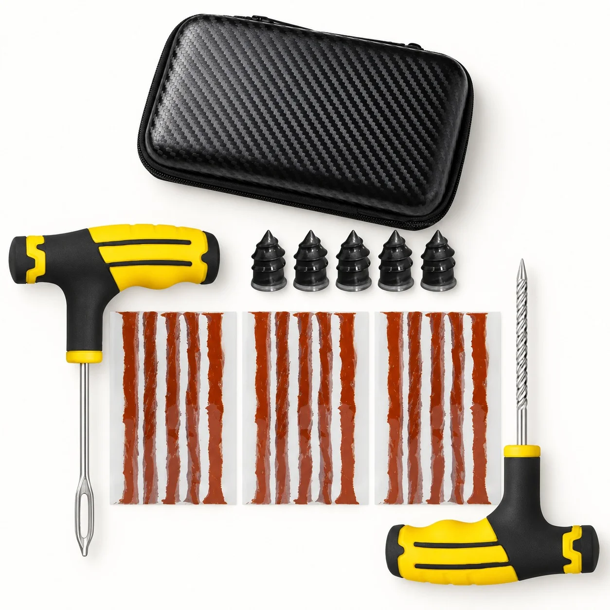 EVA-case tubeless repair kit