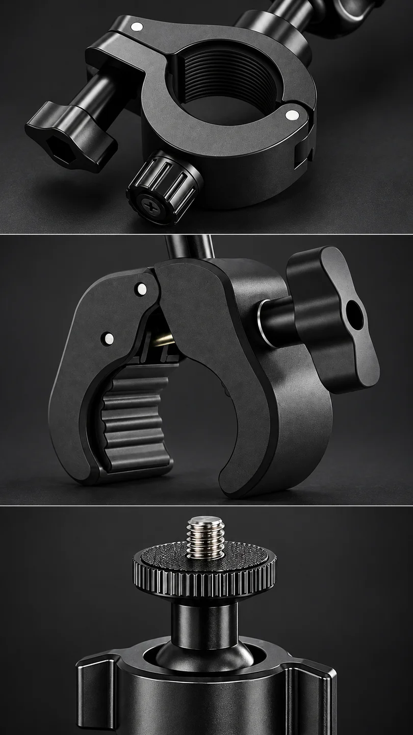 Multi-device clamp system — product detail panel 3