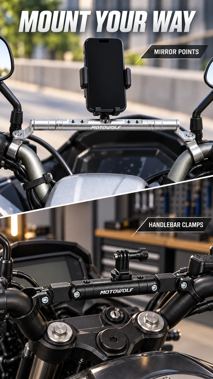 Adjustable cockpit crossbar — product detail panel 2