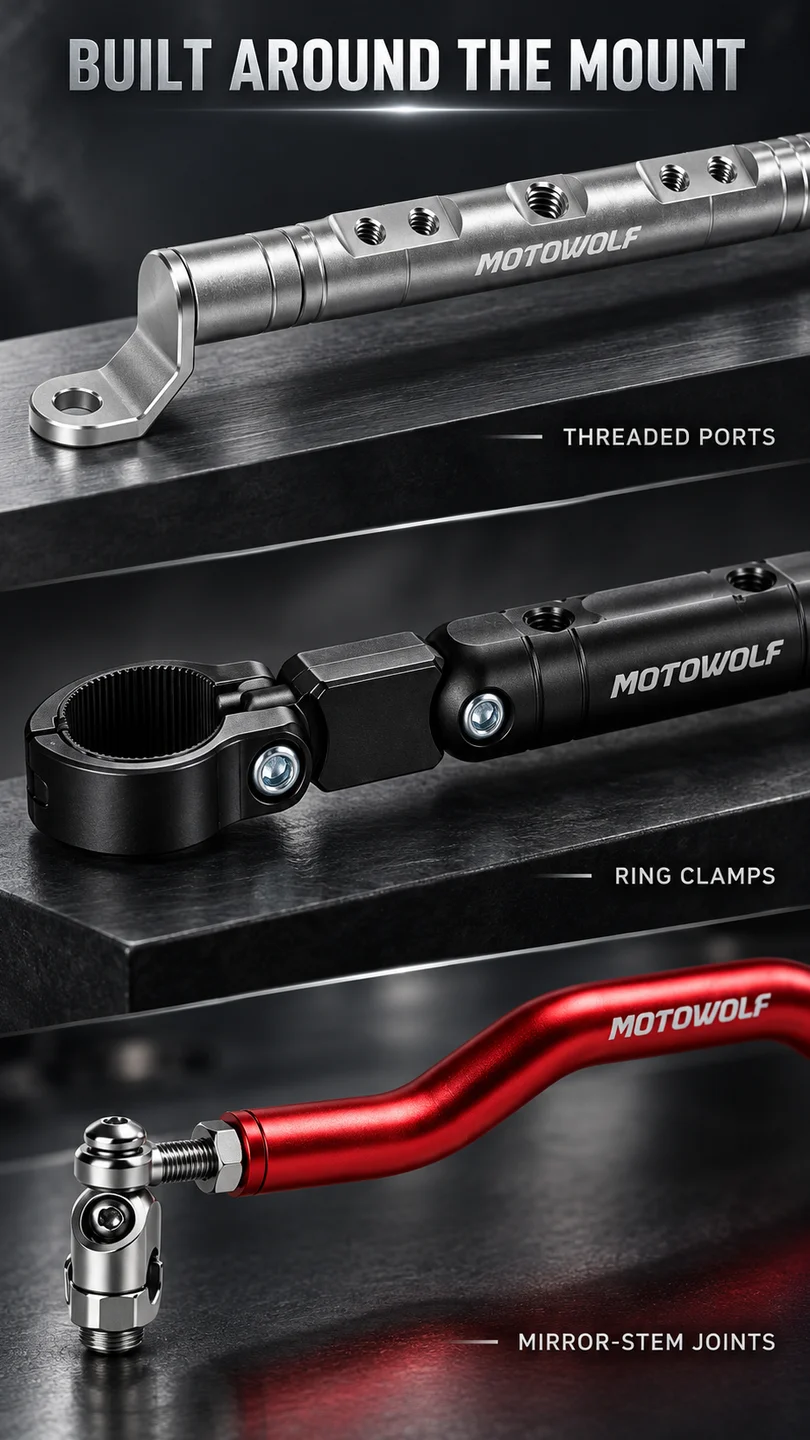 Adjustable cockpit crossbar — product detail panel 3