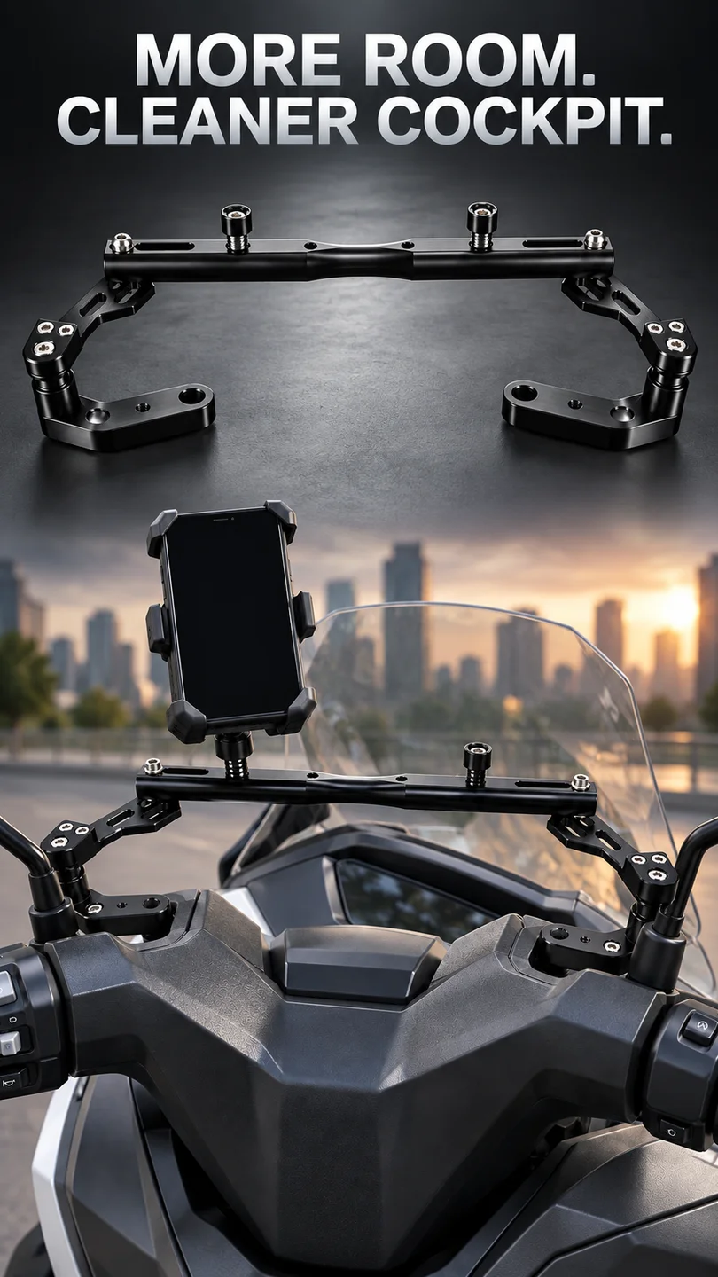 Scooter extension crossbar — product detail panel 1
