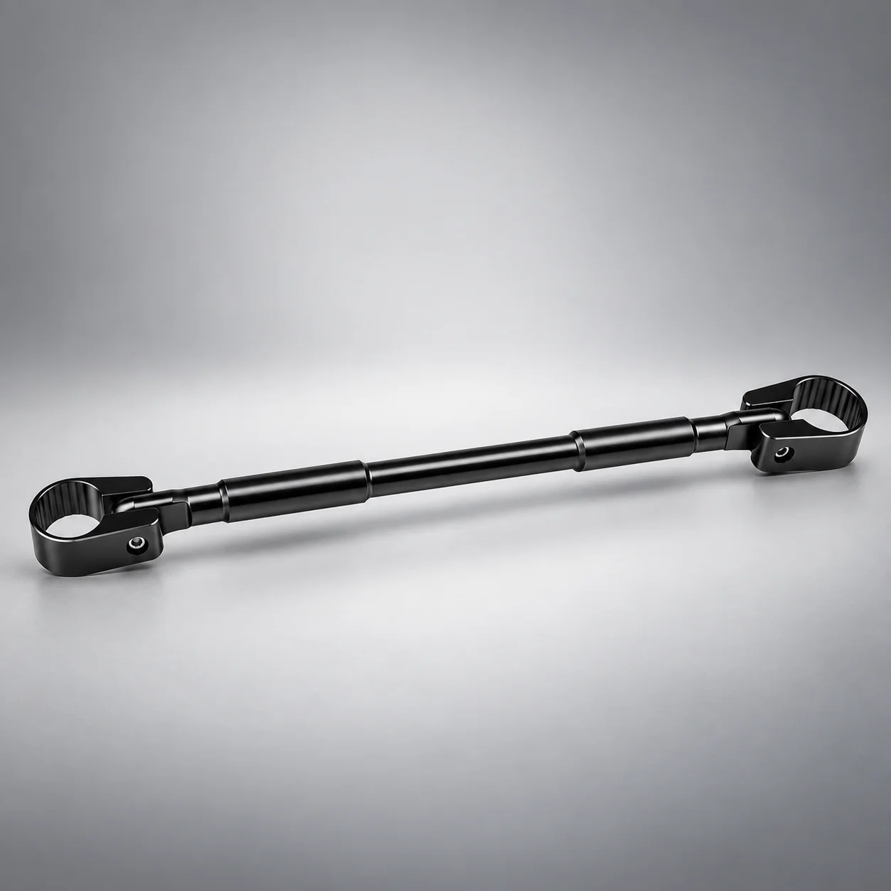 Dual-clamp crossbar brace