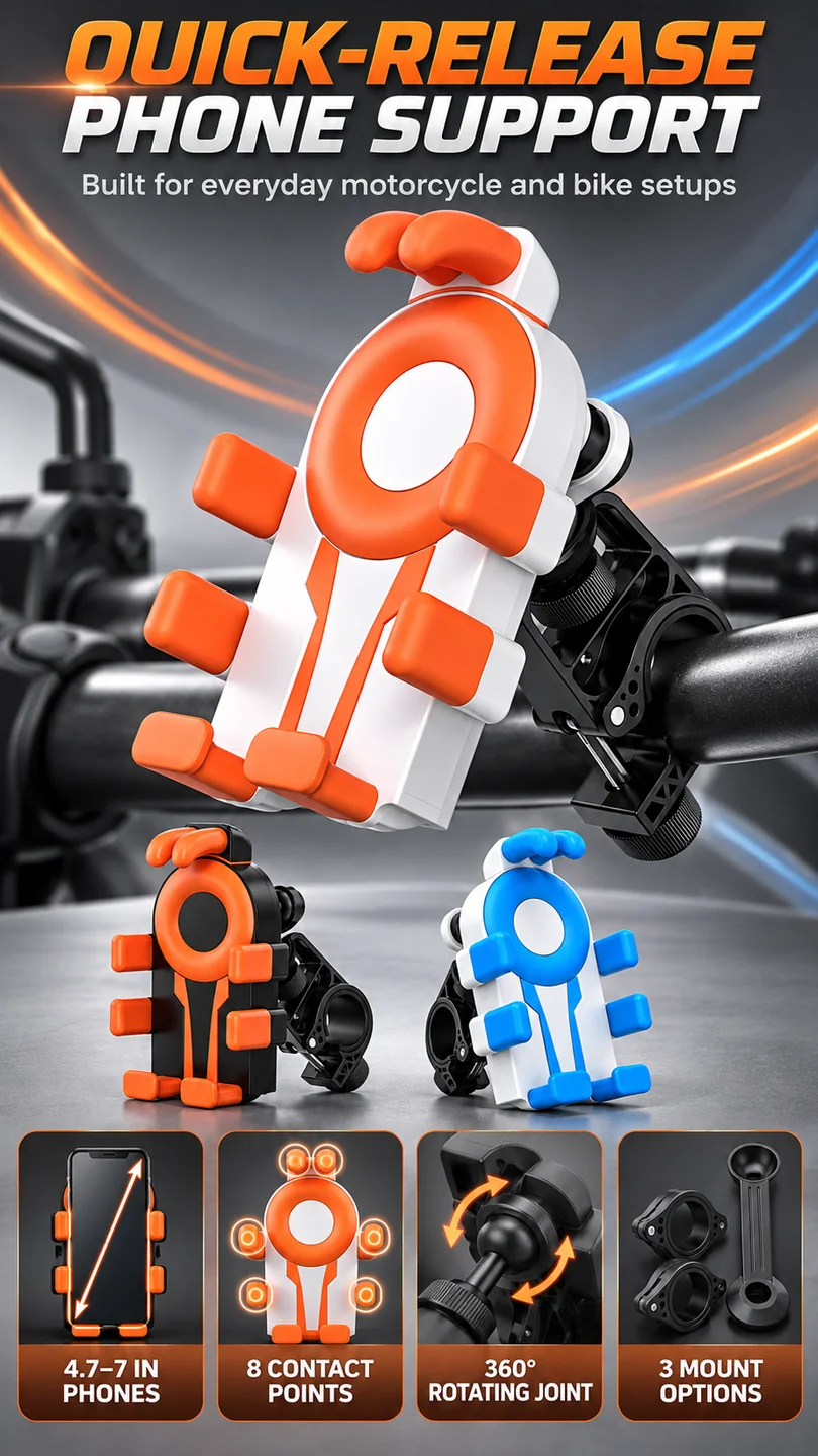 Air-cushion phone holder — product detail panel 1