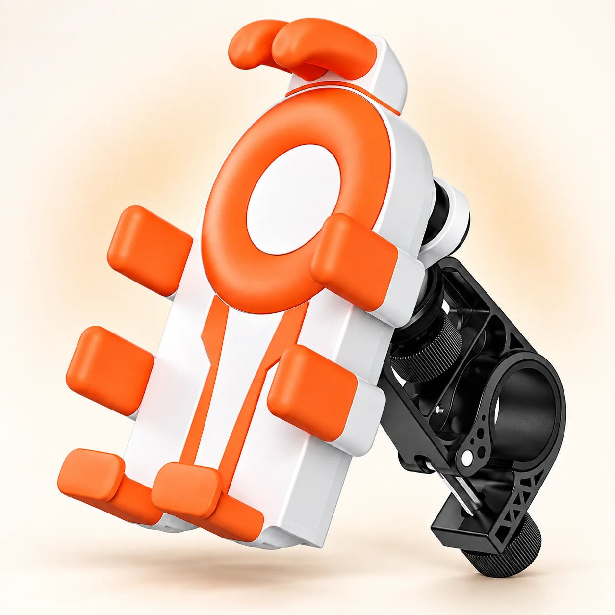 Air-cushion phone holder