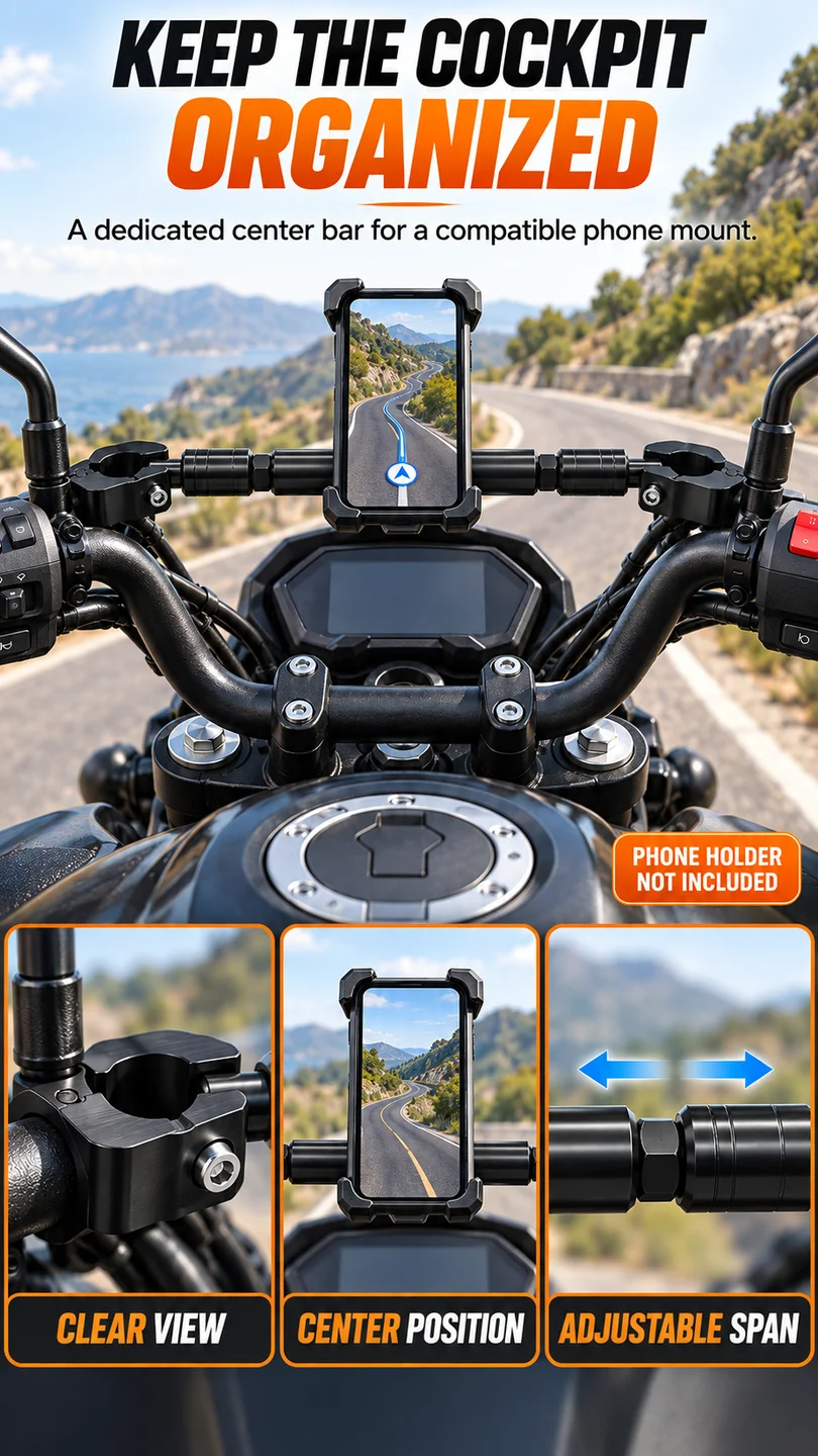 Adjustable handlebar brace — product detail panel 5