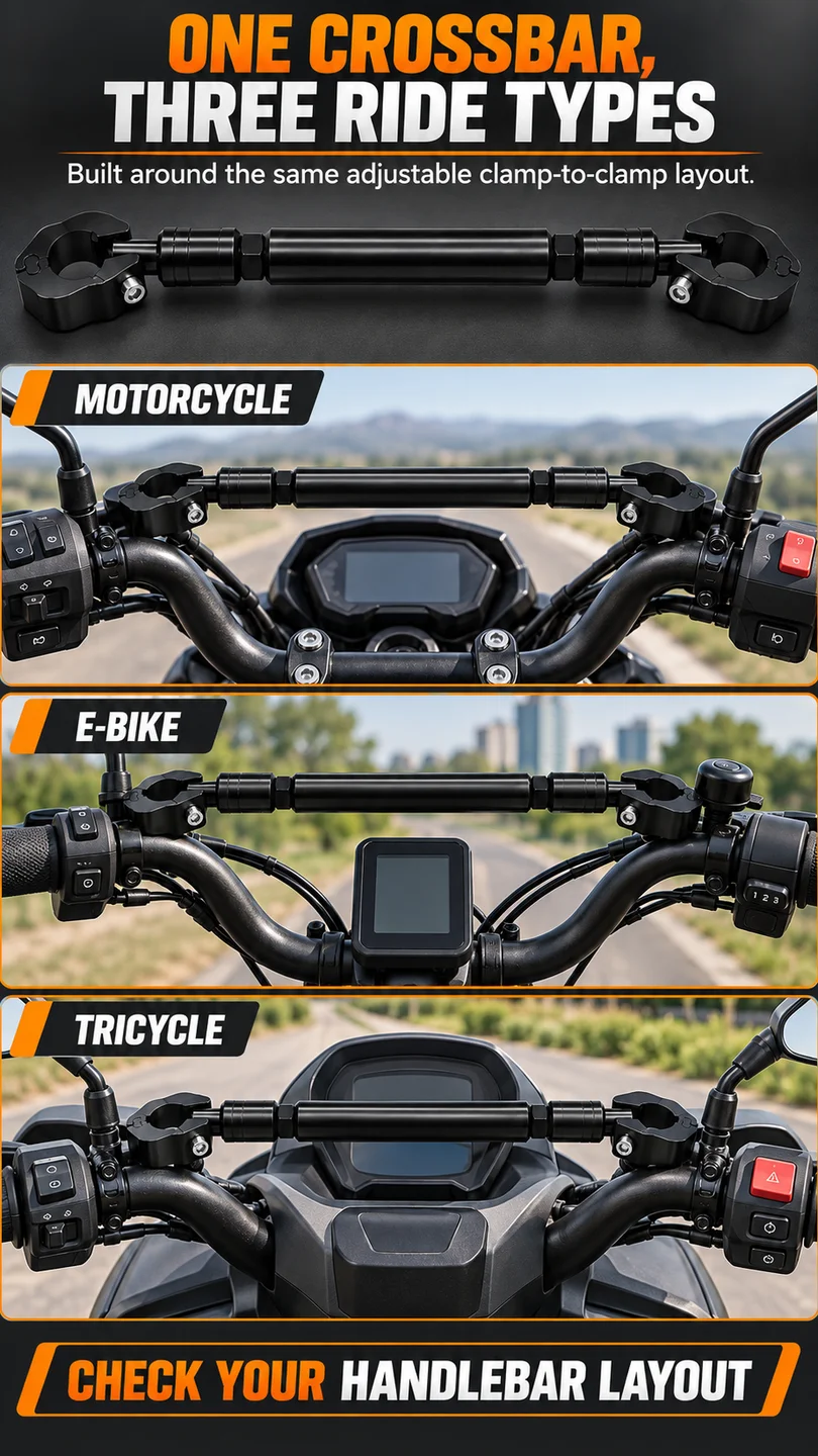 Adjustable handlebar brace — product detail panel 6