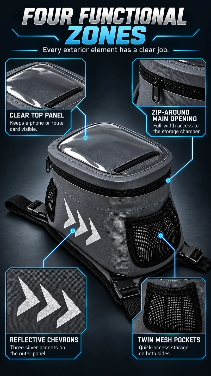 8L strap-on tank bag — product detail panel 3