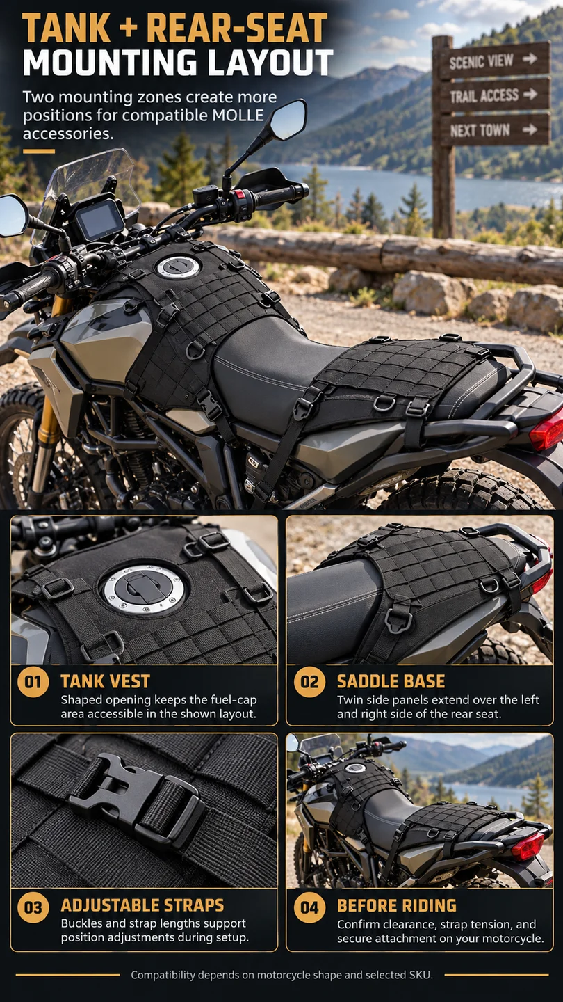 Modular luggage mounting system — product detail panel 5