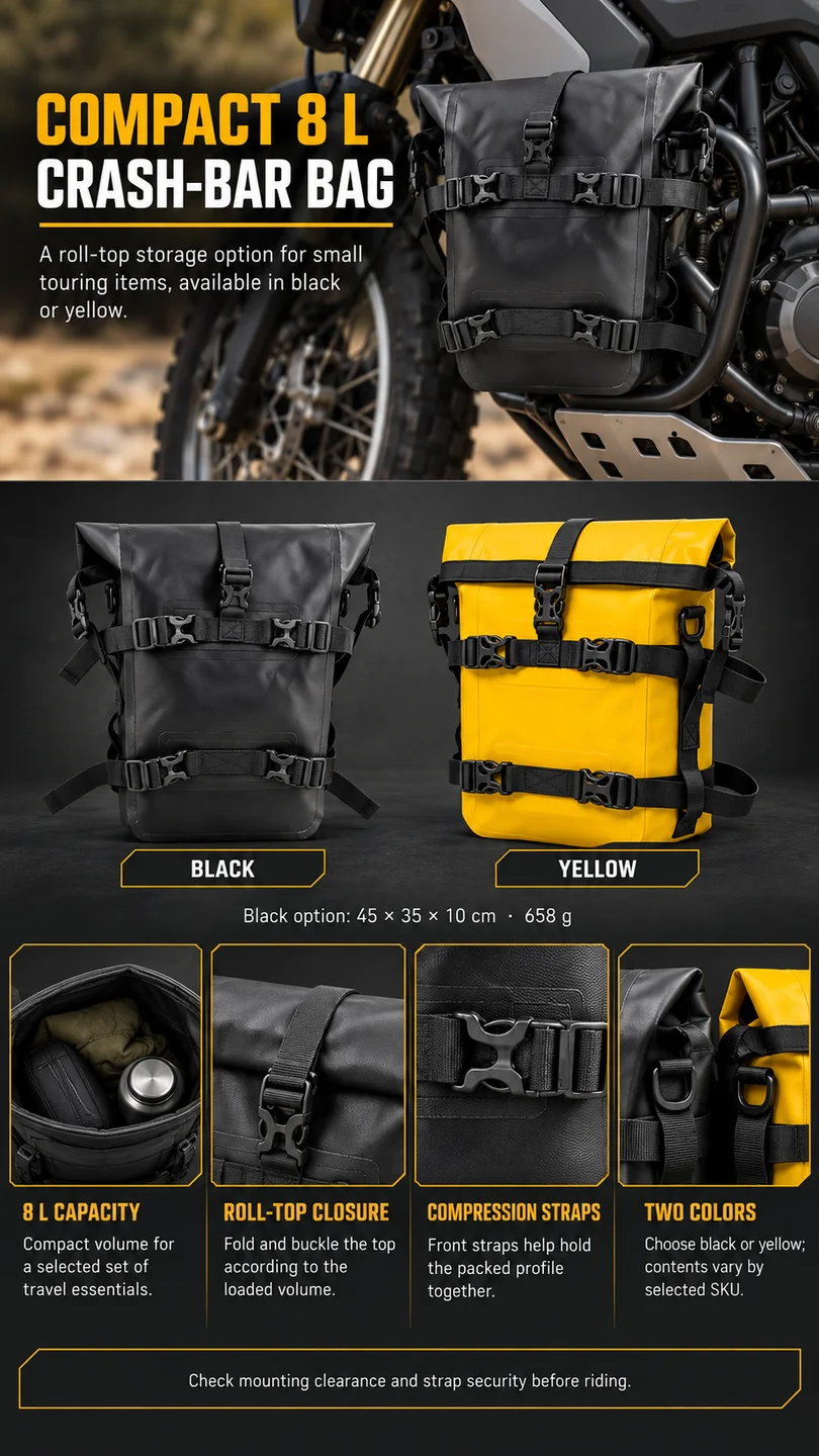 Modular luggage mounting system — product detail panel 6