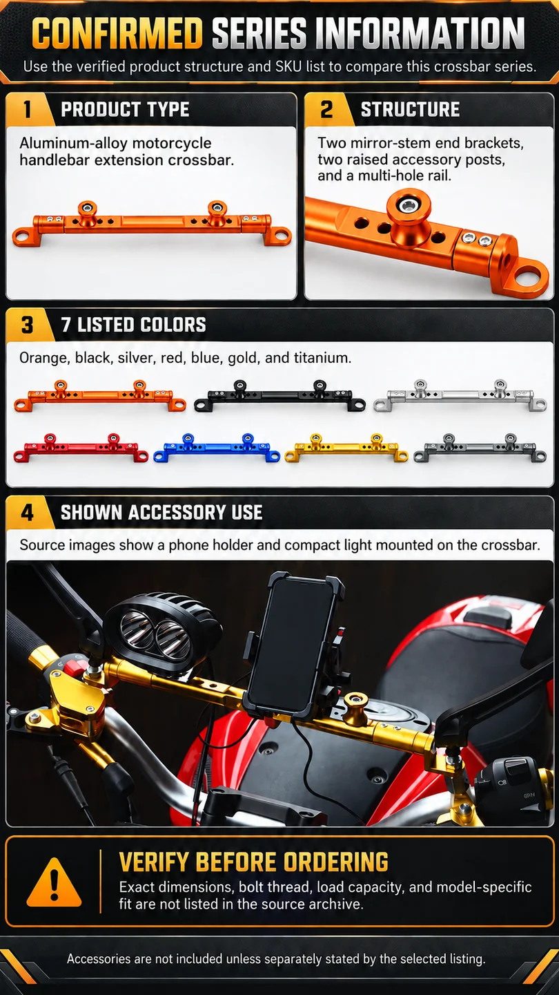 Accessory-mount crossbar — product detail panel 4