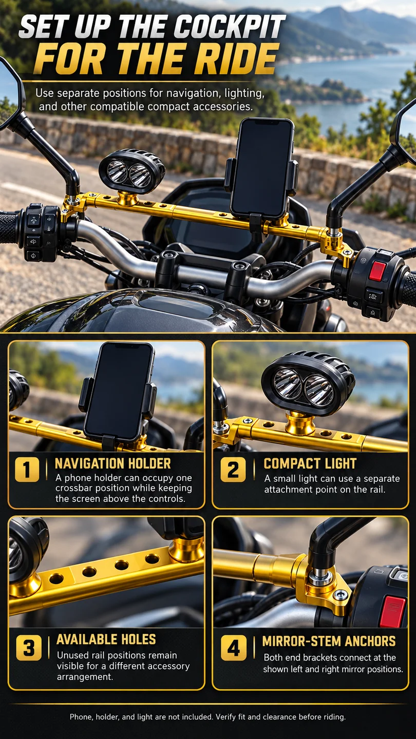 Accessory-mount crossbar — product detail panel 5
