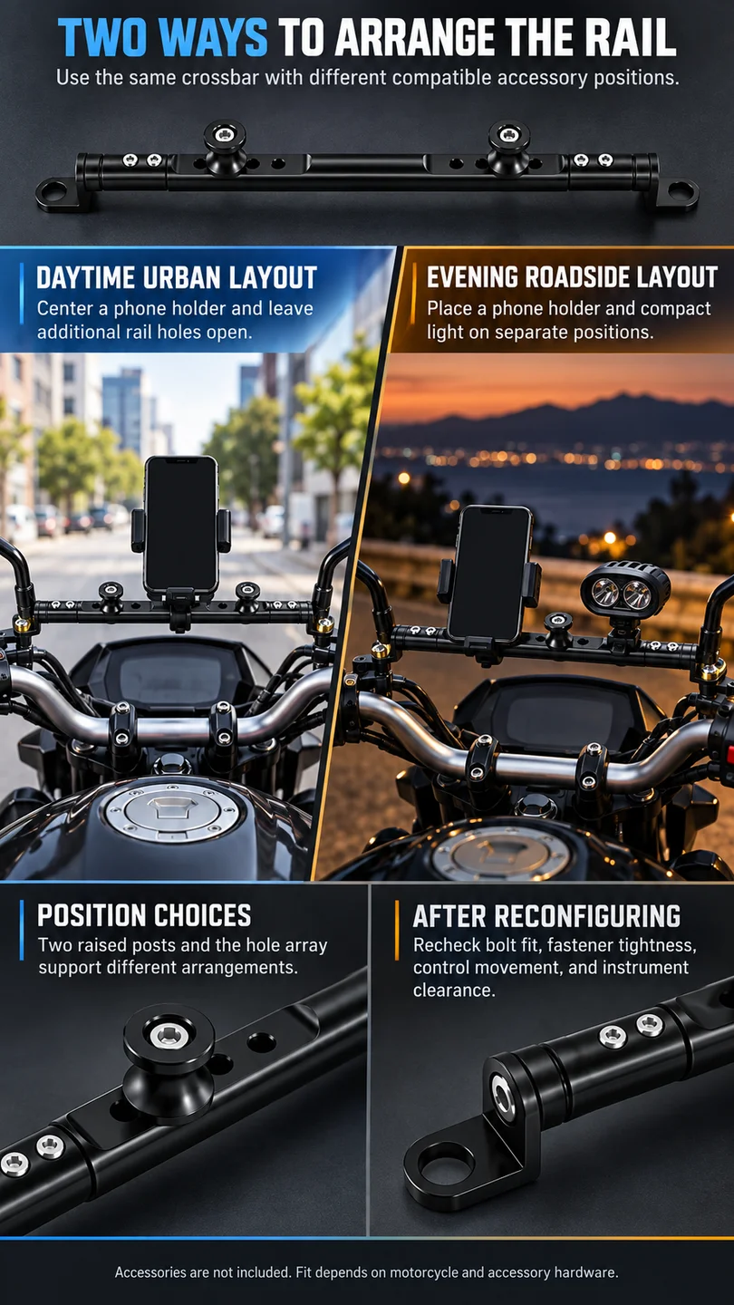 Accessory-mount crossbar — product detail panel 6