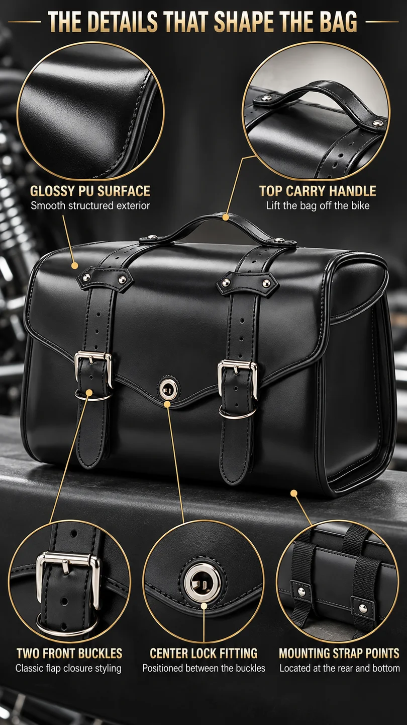 Classic rear rack bag — product detail panel 3