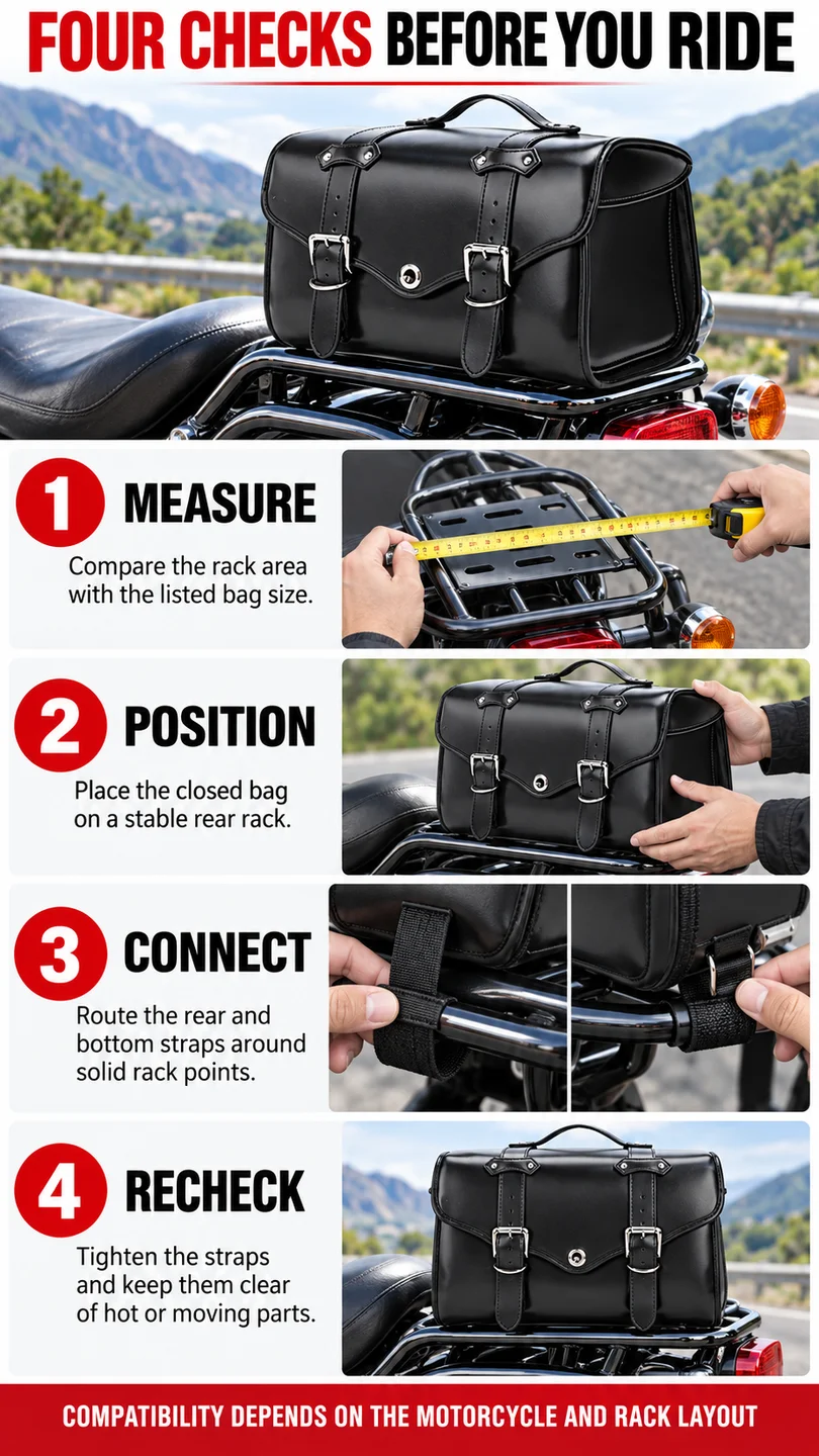 Classic rear rack bag — product detail panel 5