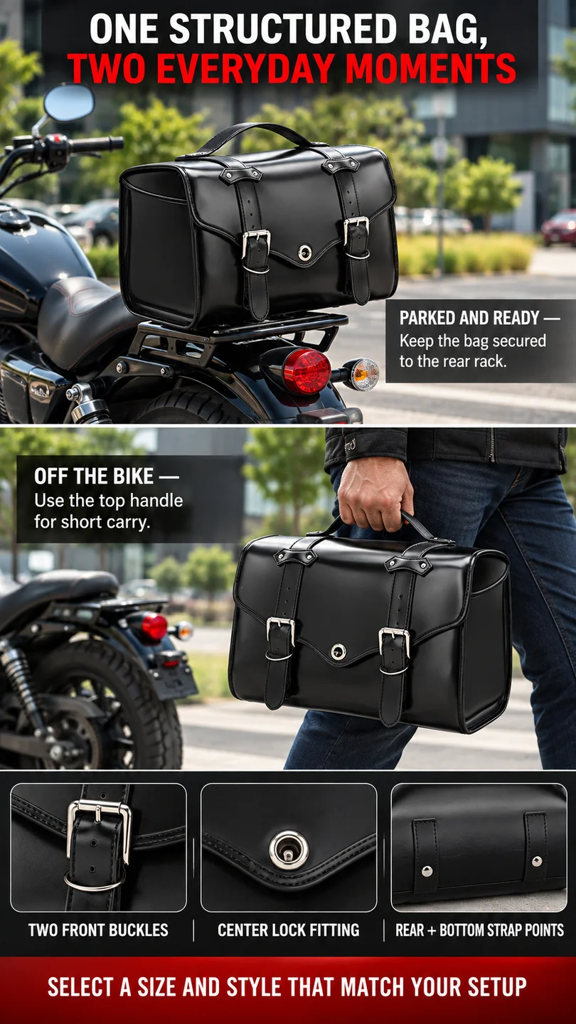 Classic rear rack bag — product detail panel 6