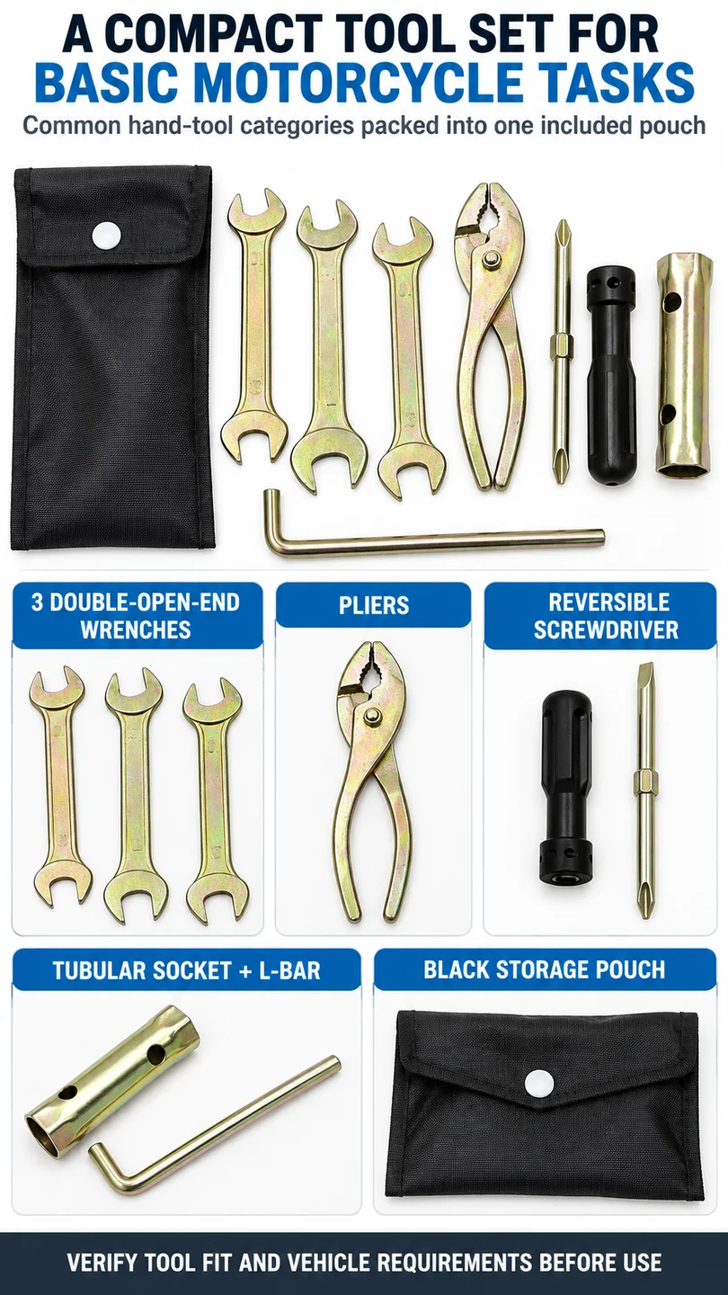 Compact roadside tool pouch — product detail panel 1