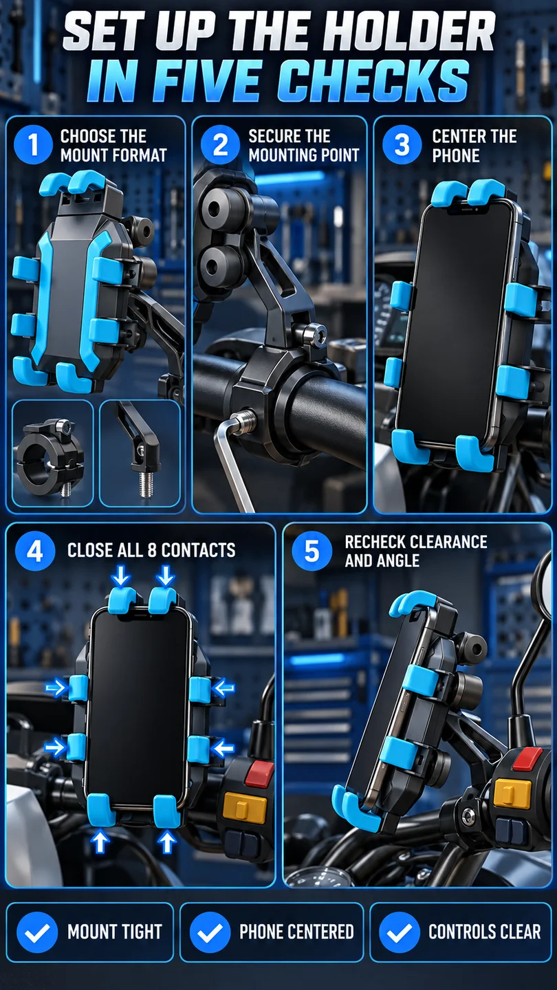 H702 eight-point phone holder — product detail panel 5