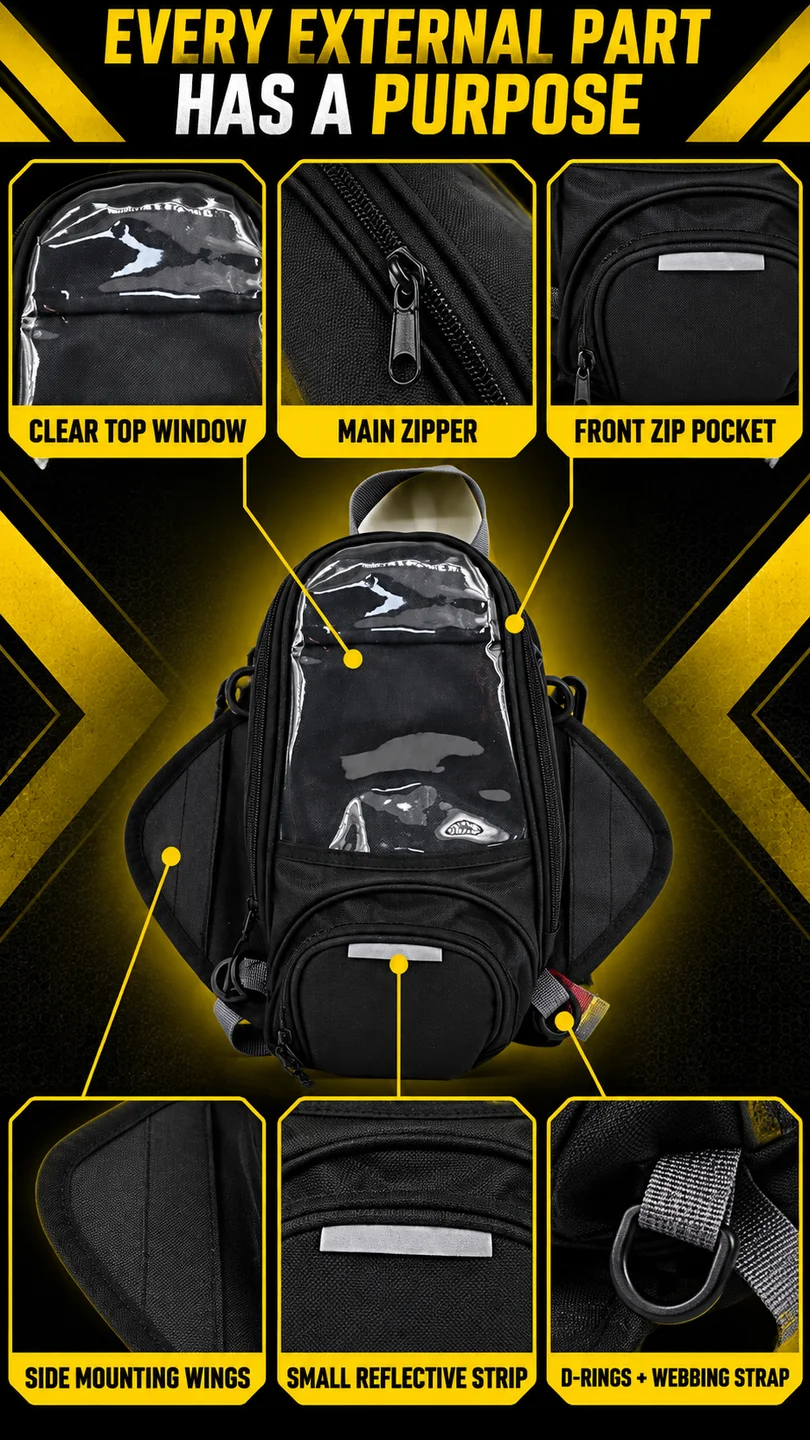 Oxford navigation tank bag — product detail panel 3