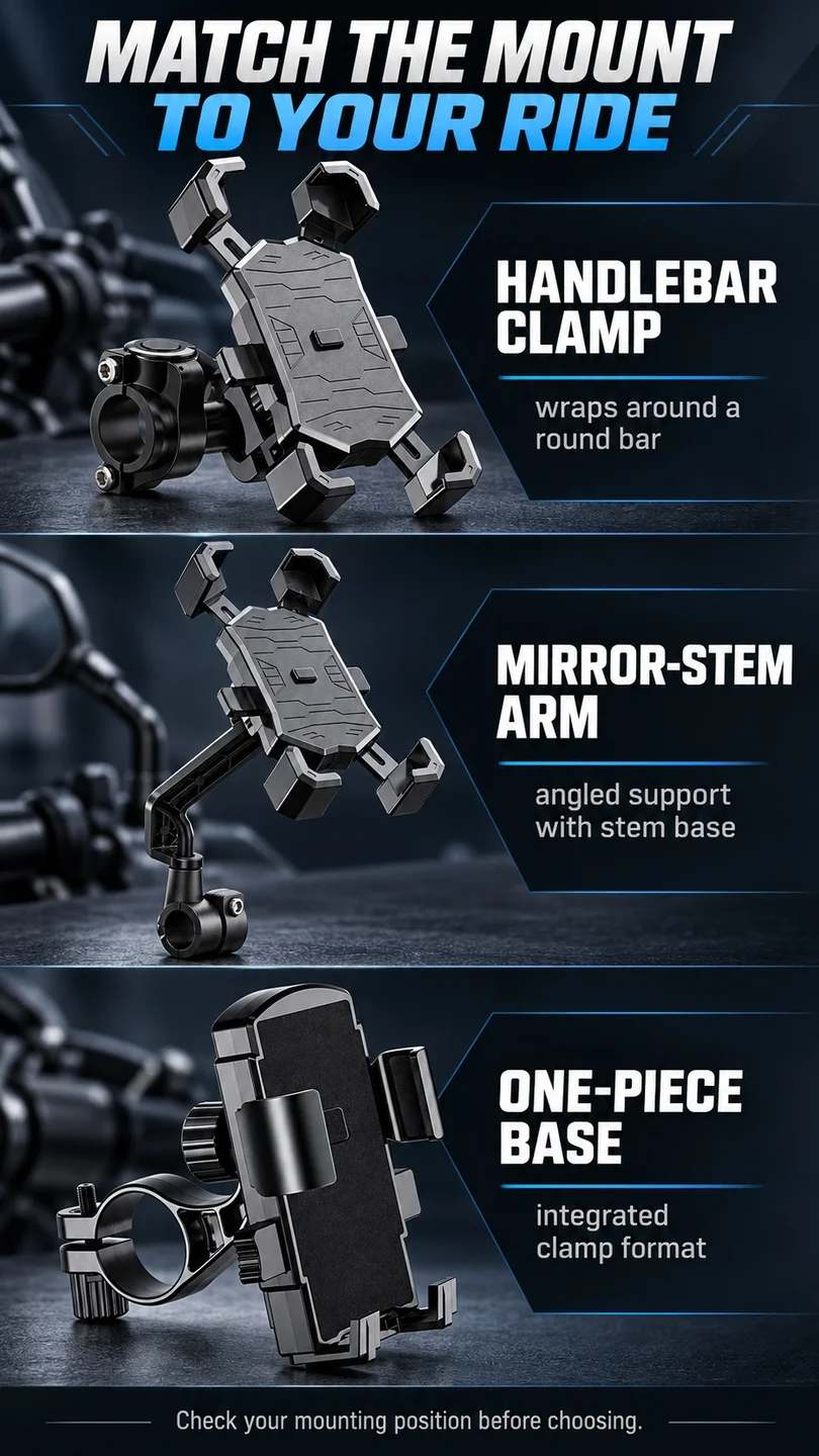 Modular commuter phone mounts — product detail panel 2