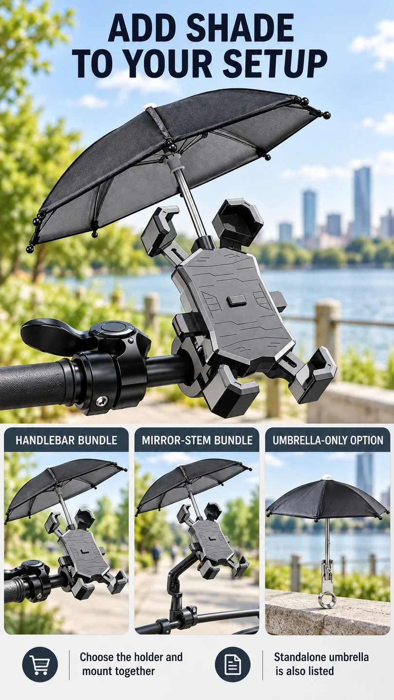 Modular commuter phone mounts — product detail panel 6