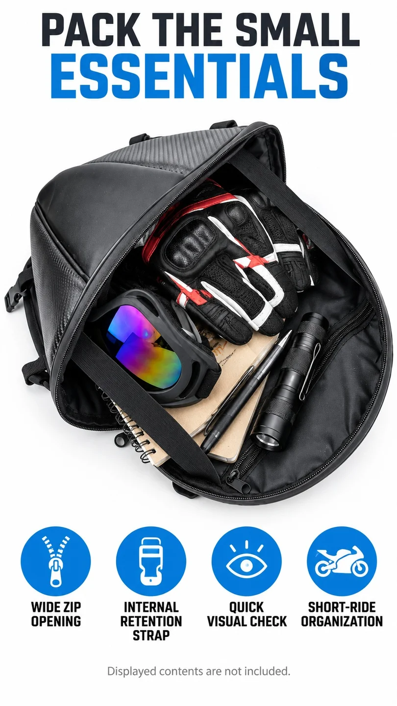 Compact rear-seat tail bag — product detail panel 6