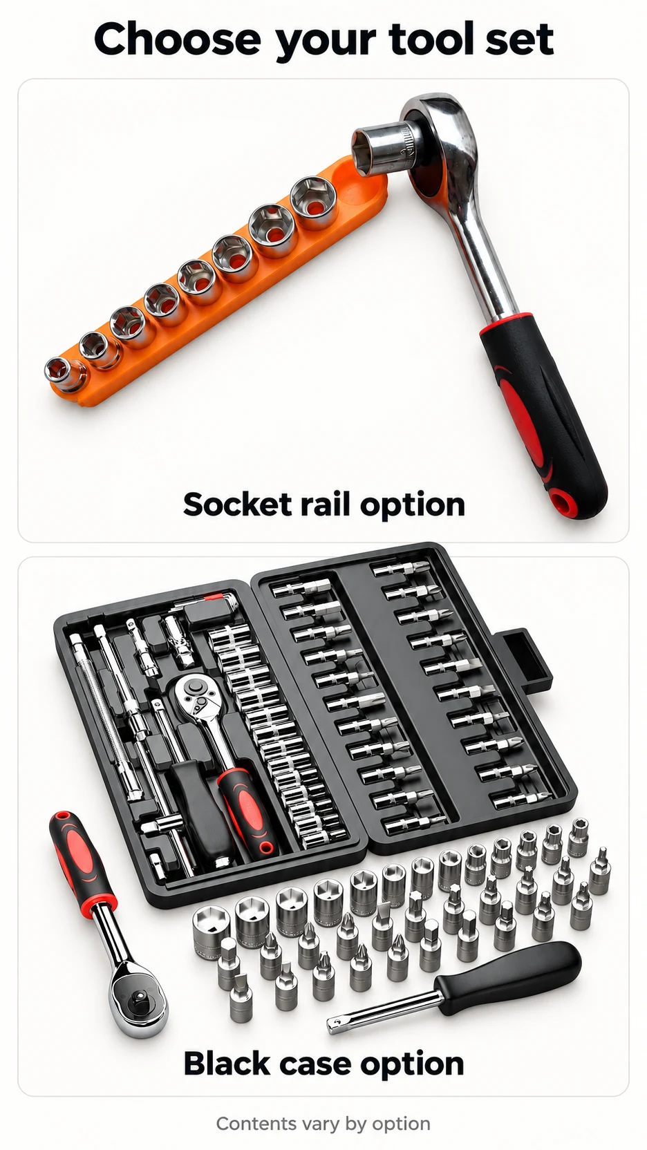 Socket & ratchet tool assortments — product detail panel 5