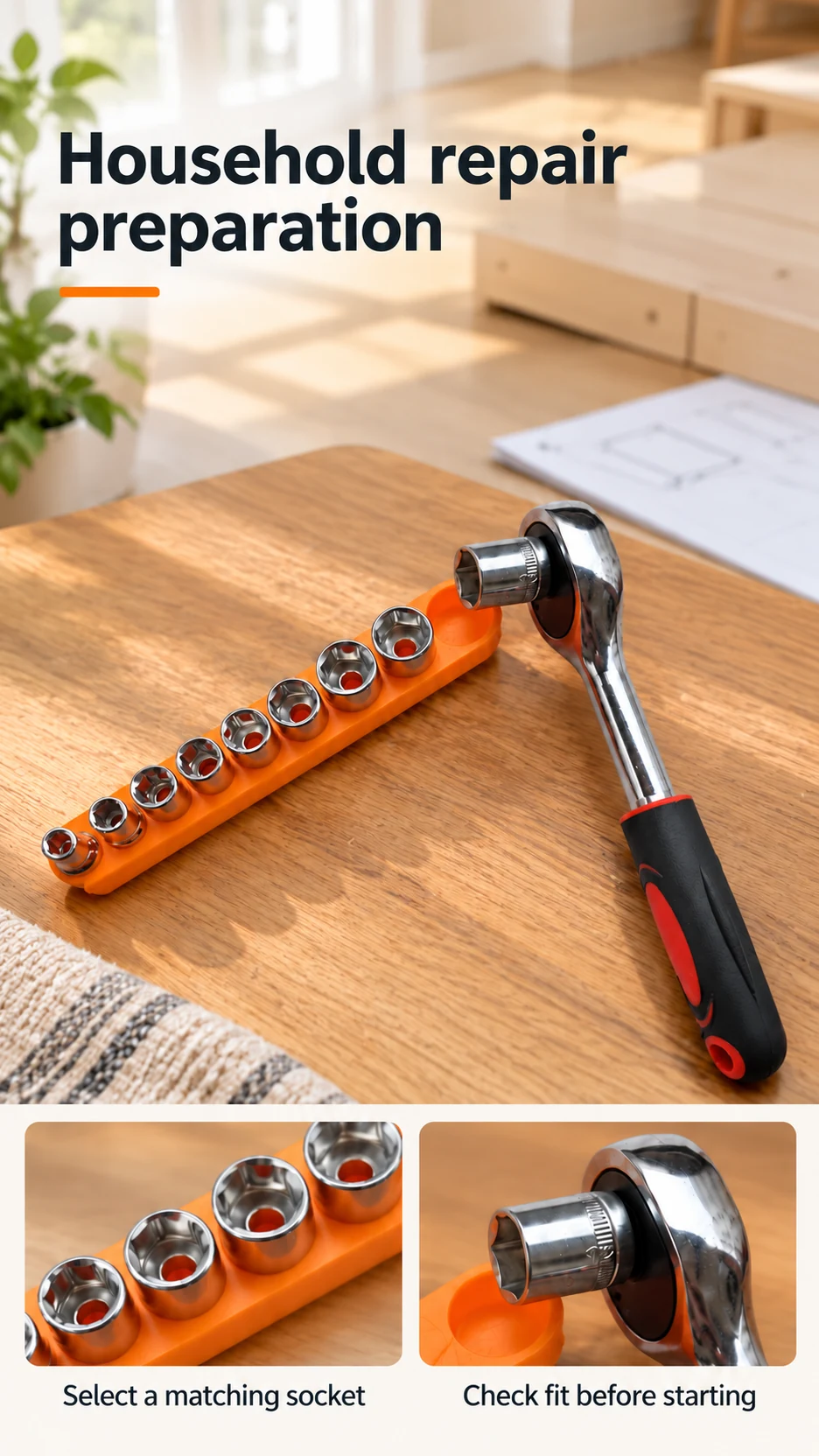 Socket & ratchet tool assortments — product detail panel 7