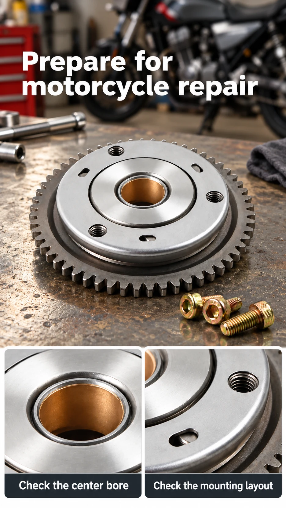 Starter clutches, bodies & gears — product detail panel 6