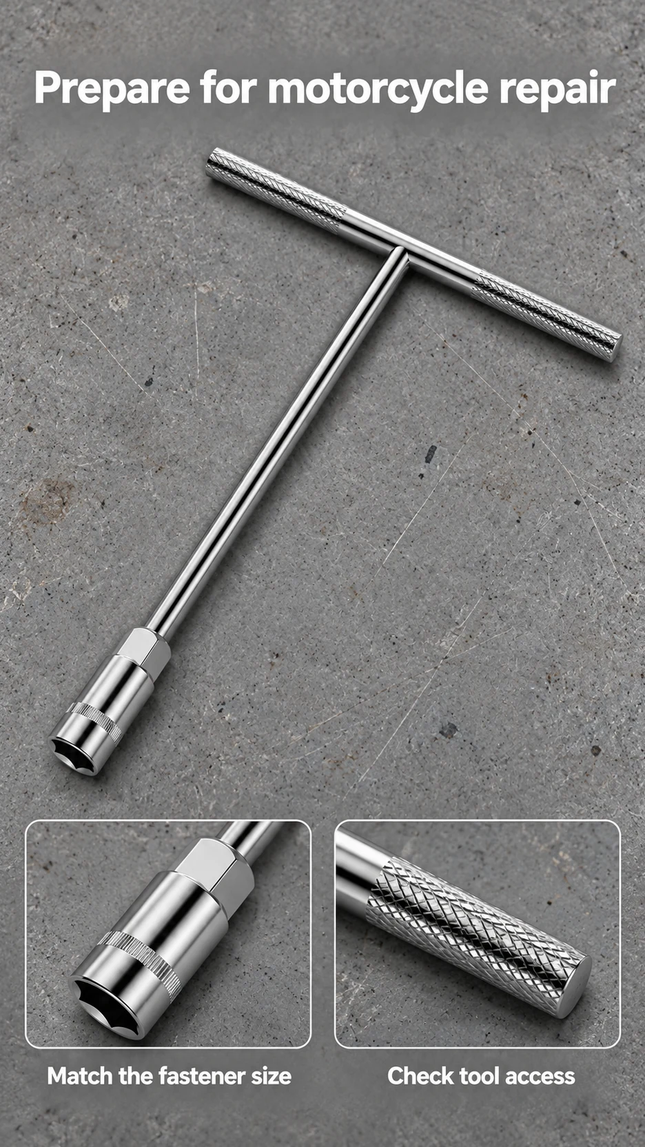 T-handle socket wrenches — product detail panel 7