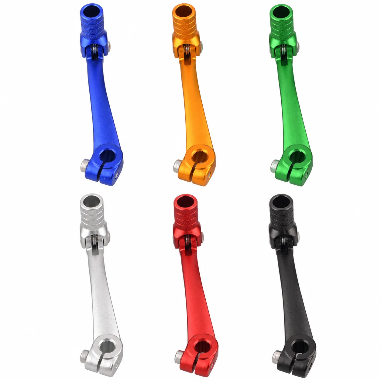 Folding gear shift lever