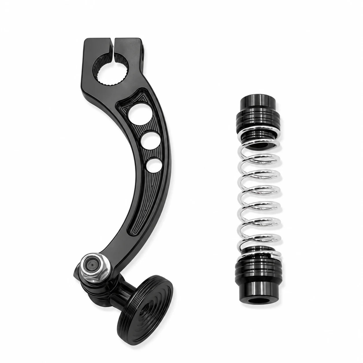 Rear brake arm & spring assembly