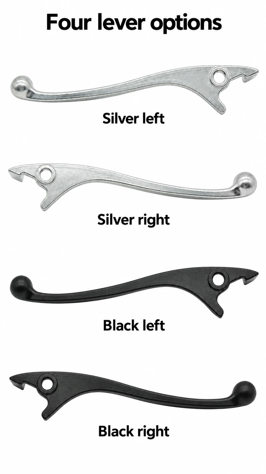 Replacement left & right brake levers — product detail panel 5
