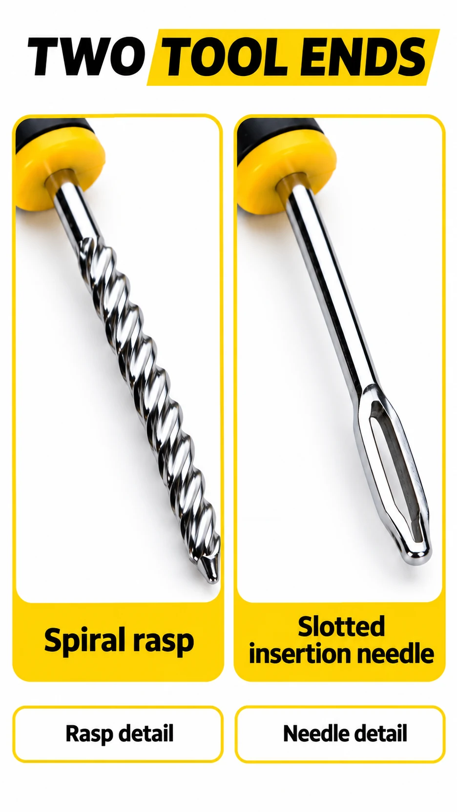 T-handle tubeless tire repair kit — product detail panel 3