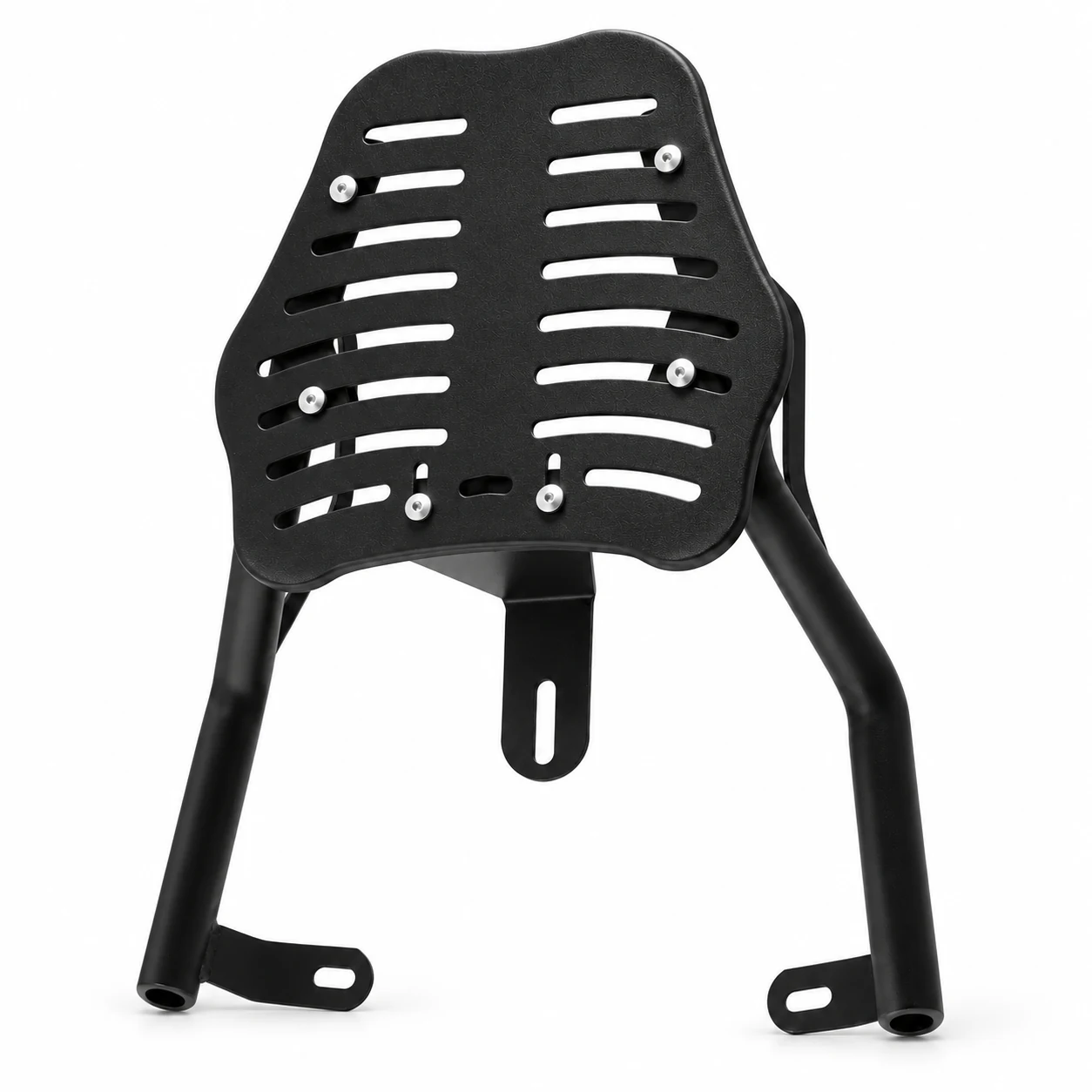 Slotted rear box rack