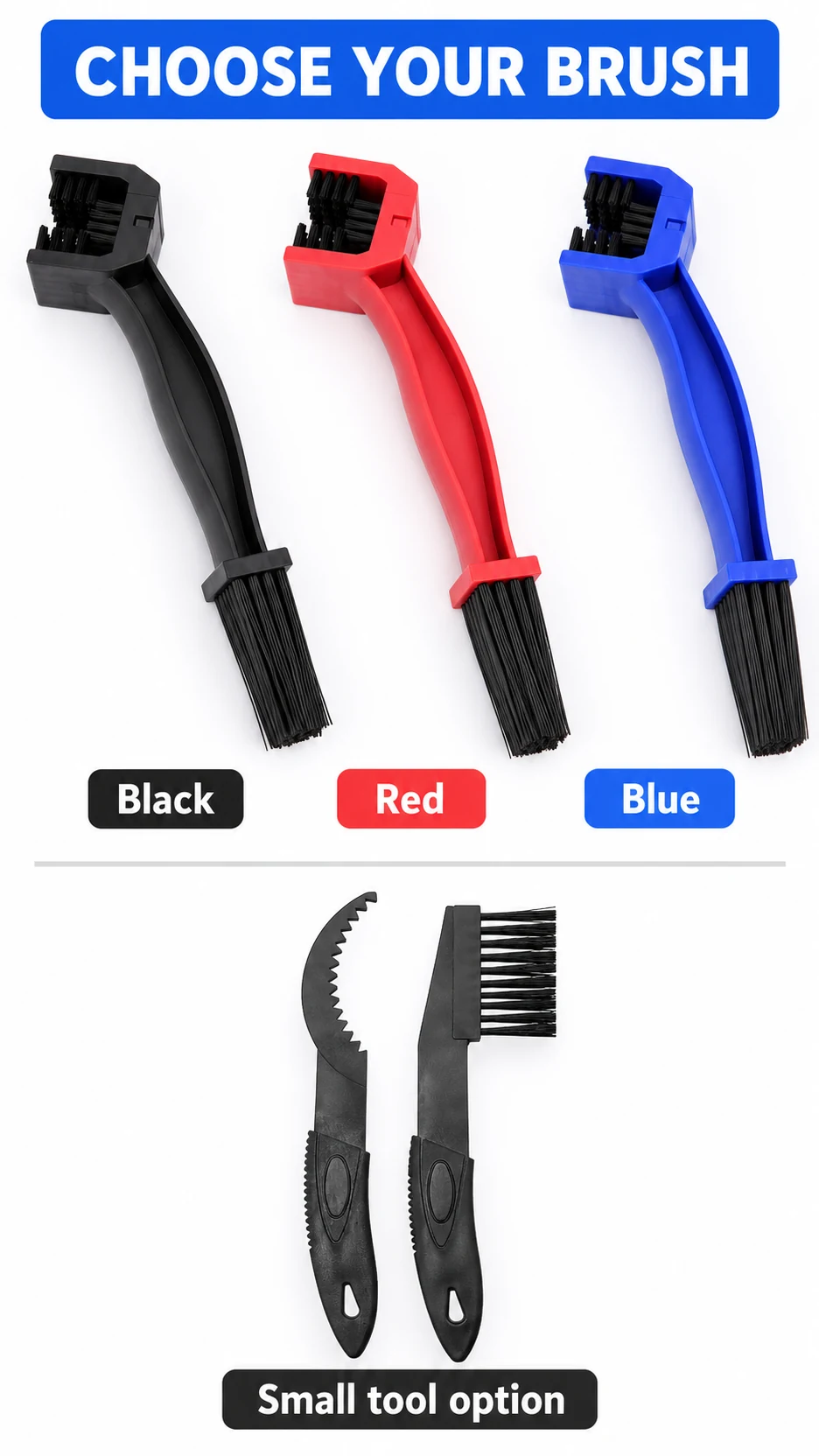 Chain cleaning brushes — product detail panel 5