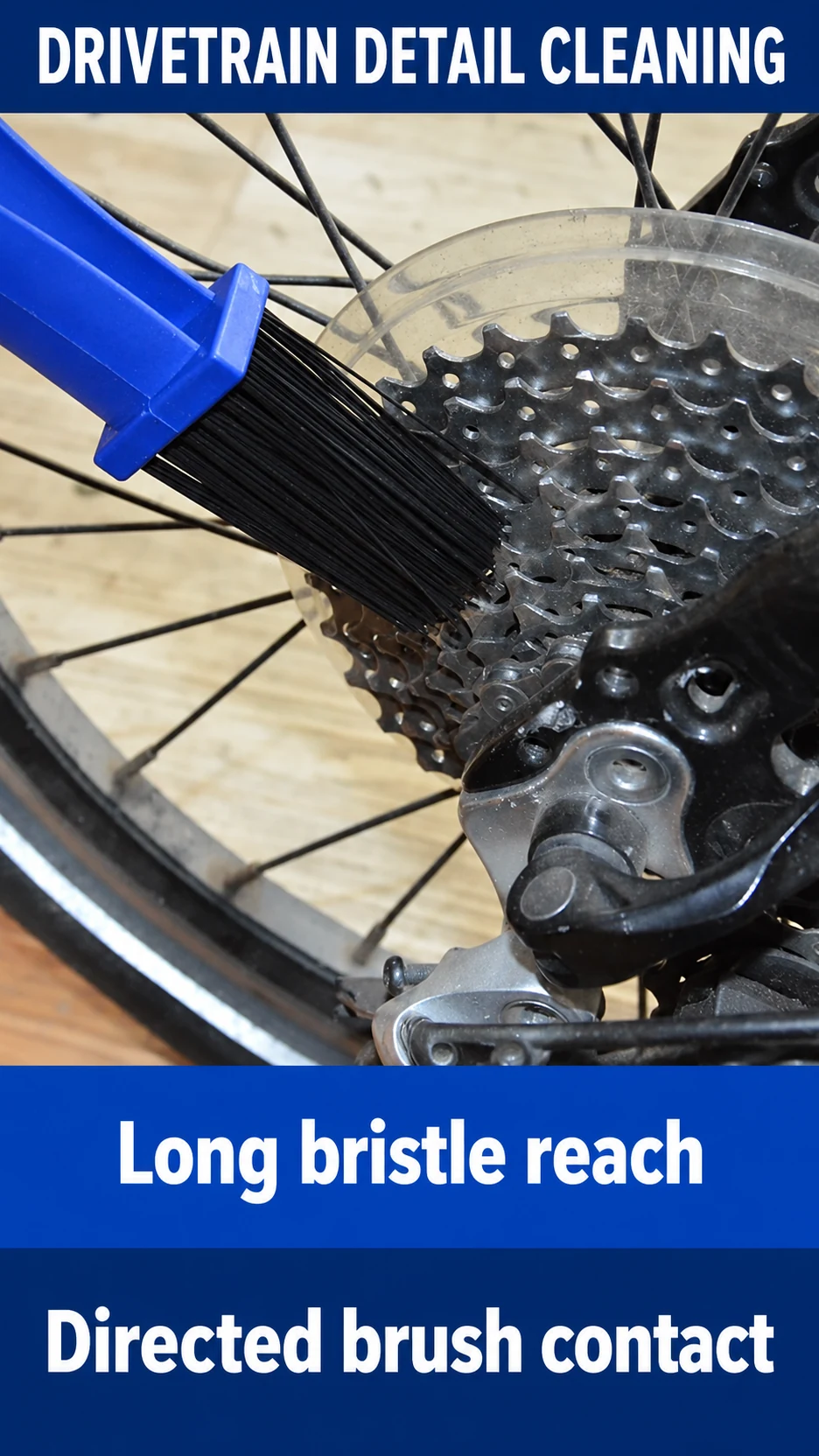Chain cleaning brushes — product detail panel 7