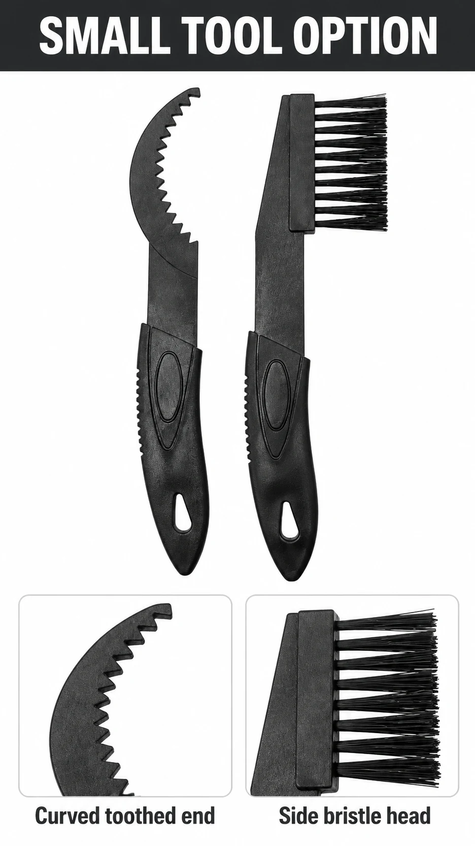 Chain cleaning brushes — product detail panel 8